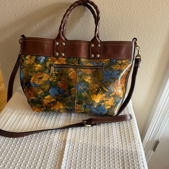 Colorful Floral Tote Bag - Picture 3 of 4